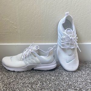 All White Nike Air Presto’s